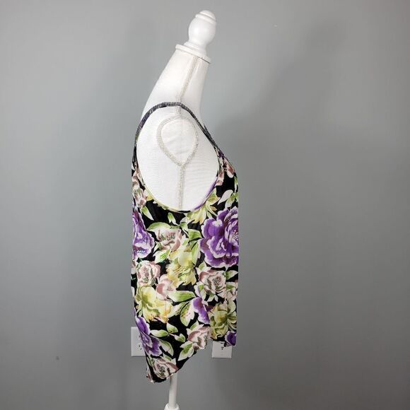 Free People Floral Sleeveless Blouse. Multi-Colored SP#26 - Picture 6 of 13